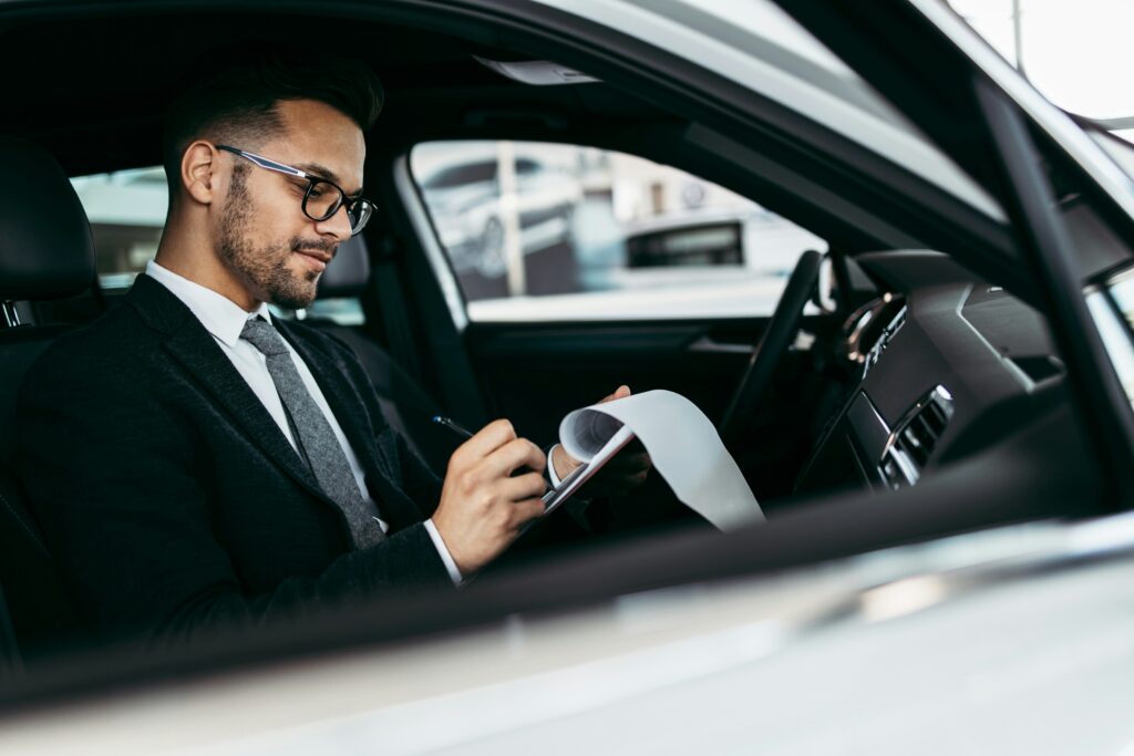 professional attire for car salesmen